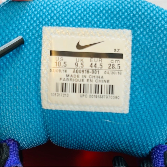 Nike ACG DOG Mountain Hyper Grape Sneakers Mens 10.5 - Picture 8 of 11